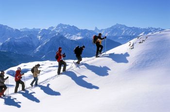Når man studerer i Montreux får man mulighet til å slå seg fri i Alpene.