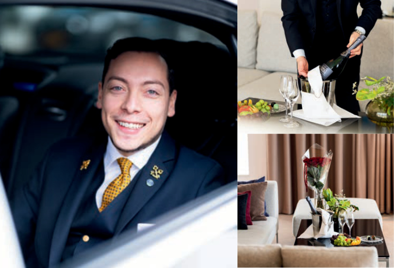 Erik Montoya: President for Les Clefs d'Or Sweden og vinner av Young Concierge Award 20